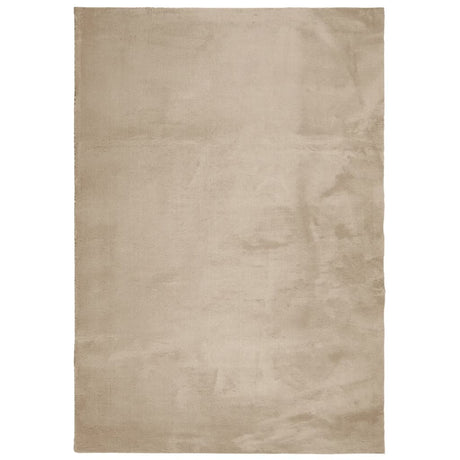 Dywan Vidaxx huarte z krótkim włosiem, miękki, nadający się do prania, 160x230 cm, w kolorze piaskowym