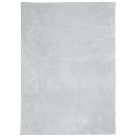 Dywan Vidaxx huarte z krótkim włosiem, miękki, nadający się do prania, 160x230 cm, szary