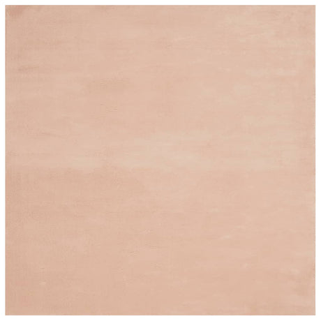 VidaXL Dywan huarte z krótkim włosiem, miękki, nadający się do prania, 200x200 cm, różowy
