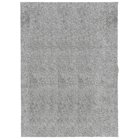 VidaXL Dywan Pamplona z głębokim włosiem, nowoczesny, 140x200 cm, szary
