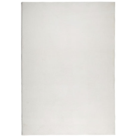 VidaXL Dywan Iza z krótkim włosiem, skandynawski, 160x230 cm, kremowy