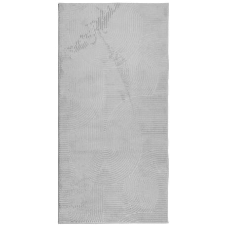 VidaXL Dywan Iza z krótkim włosiem, skandynawski, 100x200 cm, szary