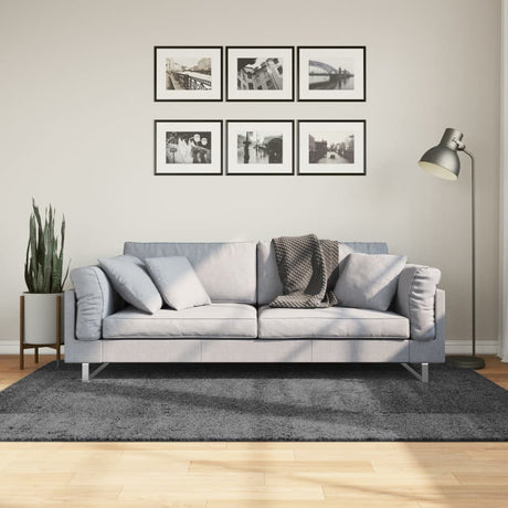 Dywan Vidaxx Oviedo z niskim włosiem, 140x200 cm, antracyt