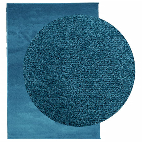 VidaXL Dywan oviedo z krótkim włosiem, 200x280 cm, turkusowy