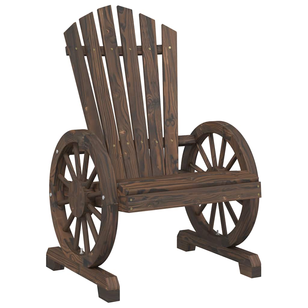 Vidaxl tuinstoel adirondack massief vurenhout