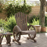 Vidaxl tuinstoel adirondack massief vurenhout