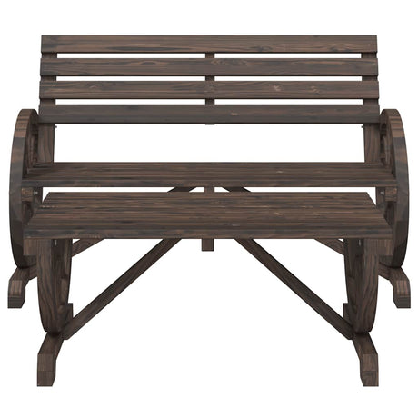 Vidaxl 2-delige loungeset massief vurenhout