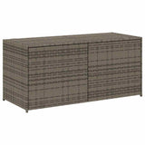 Vidaxl tuinbox 283 l poly rattan grijs