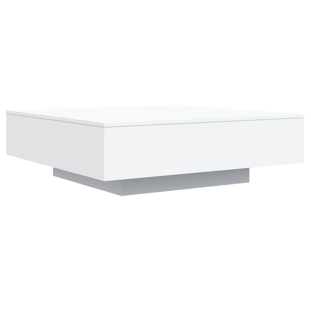 Vidaxl salontafel 100x100x31 cm bewerkt hout wit