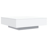 Vidaxl salontafel 100x100x31 cm bewerkt hout wit