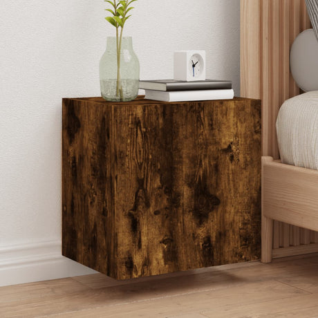 Vidaxl tv-wandmeubel 40,5x30x40 cm bewerkt hout gerookt eikenkleurig