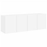 Vidaxl tv-meubels 2 st wandgemonteerd 60x30x41 cm wit