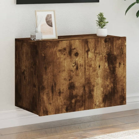 Vidaxl tv-meubel wandgemonteerd 60x30x41 cm gerookt eikenkleurig
