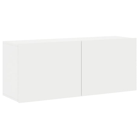 Vidaxl tv-meubel wandgemonteerd 100x30x41 cm wit