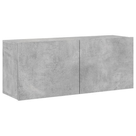 Vidaxl tv-meubel wandgemonteerd 100x30x41 cm betongrijs