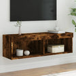 Vidaxl tv-meubel led-verlichting 100x30x30 cm gerookt eikenkleurig