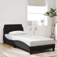 Vidaxl bedframe met hoofdeinde dover 90x190 cm fluweel zwart