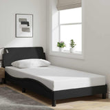Vidaxl bedframe dover 100x200 cm stof zwart