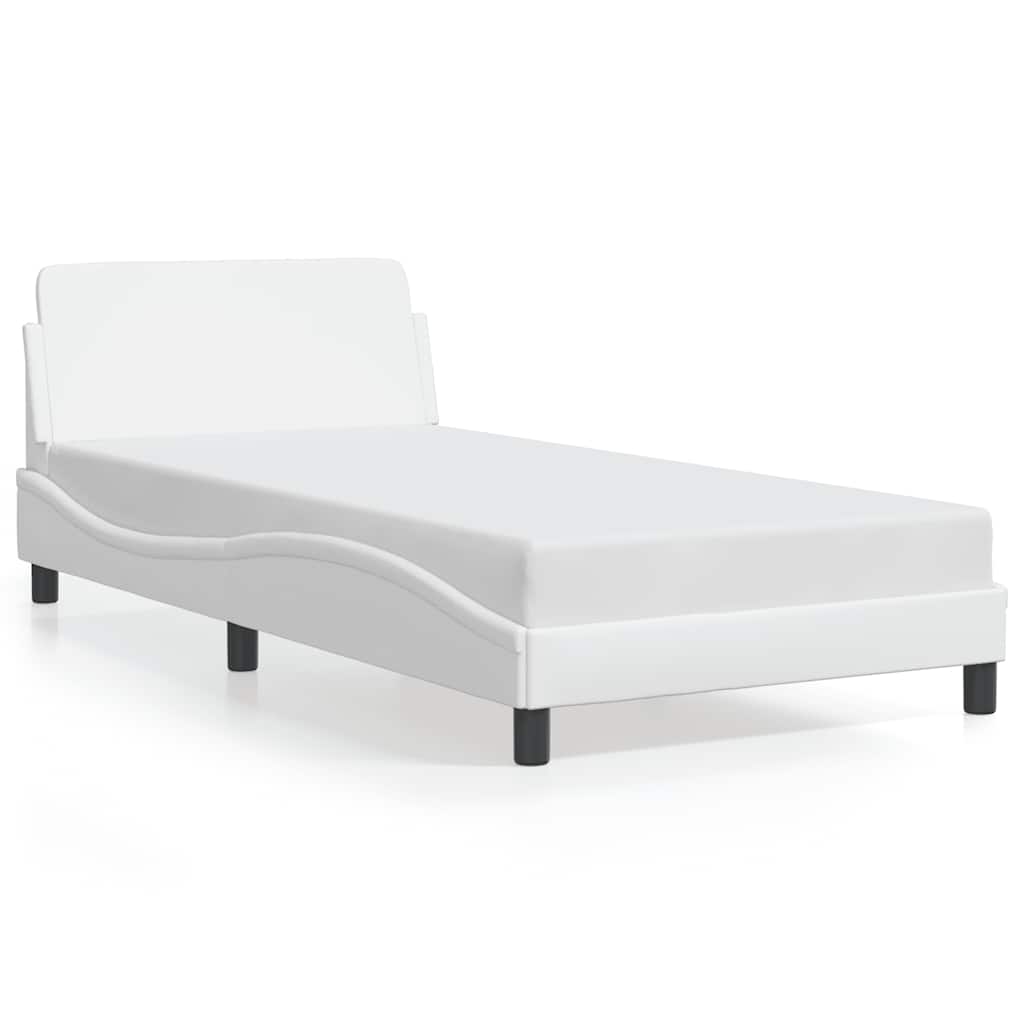 Vidaxl bedframe dover kunstleer wit 100x200 cm