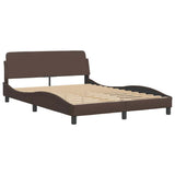Vidaxl bedframe dover kunstleer bruin 120x200 cm