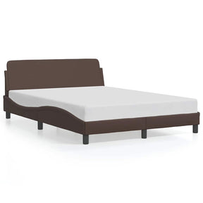 Vidaxl bedframe dover kunstleer bruin 120x200 cm