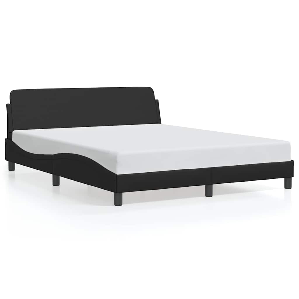 Vidaxl bedframe dover kunstleer zwart 160x200 cm