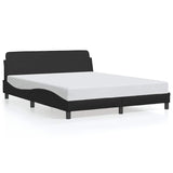 Vidaxl bedframe dover kunstleer zwart 160x200 cm