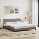 Vidaxl bedframe dover stof taupe 180x200 cm