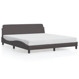 Vidaxl bedframe dover kunstleer grijs 180x200 cm
