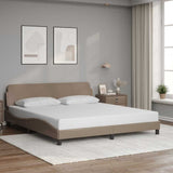 Vidaxl bedframe dover kunstleer cappuccinokleurig 180x200 cm