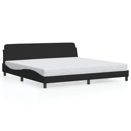 Vidaxl bedframe dover 200x200 cm fluweel zwart