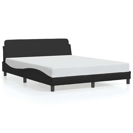 Vidaxl bedframe dover kunstleer zwart 152x203 cm