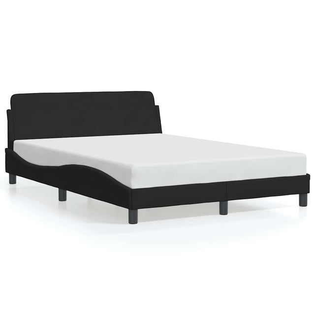 Vidaxl bedframe dover zwart 135x190 cm fluweel