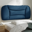 Vidaxl hoofdbordkussen hvar 80 cm stof blauw