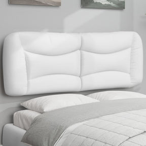 Vidaxl hoofdbordkussen hvar 120 cm kunstleer wit