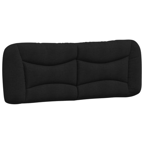 Vidaxl hoofdbordkussen hvar 140 cm stof zwart