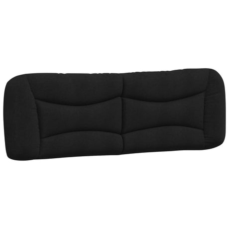Vidaxl hoofdbordkussen hvar 160 cm stof zwart
