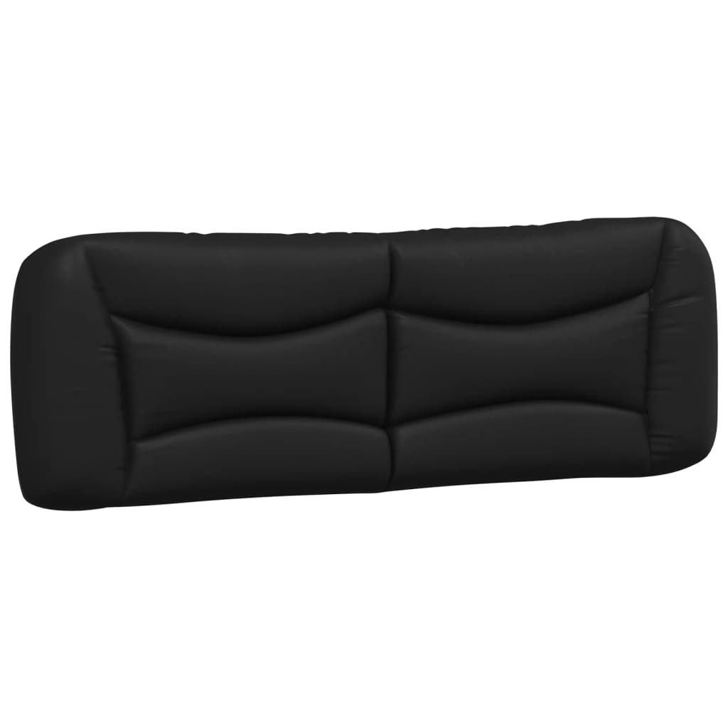 Vidaxl hoofdbordkussen hvar 160 cm kunstleer zwart