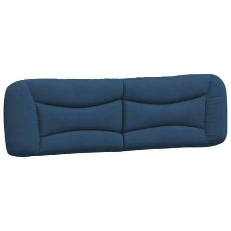 Vidaxl hoofdbordkussen hvar 180 cm stof blauw