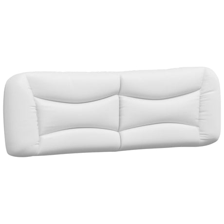 Vidaxl hoofdbordkussen hvar 152 cm kunstleer wit