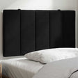 Vidaxl hoofdbordkussen hanko 80 cm fluweel zwart