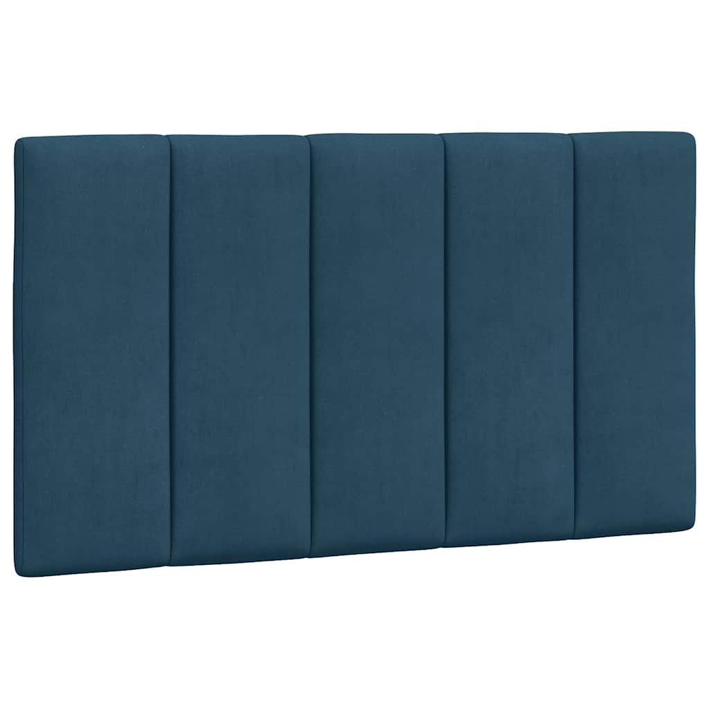 Vidaxl hoofdbordkussen hanko 80 cm fluweel blauw