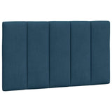 Vidaxl hoofdbordkussen hanko 80 cm fluweel blauw