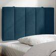 Vidaxl hoofdbordkussen hanko 80 cm fluweel blauw