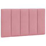 Vidaxl hoofdbordkussen hanko 80 cm fluweel roze