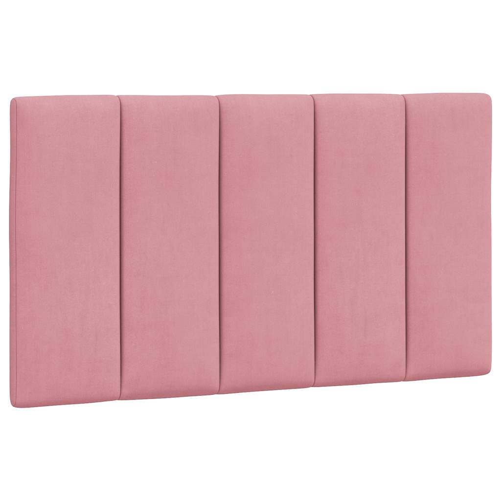 Vidaxl hoofdbordkussen hanko 90 cm fluweel roze