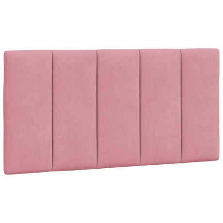 Vidaxl hoofdbordkussen hanko 100 cm fluweel roze