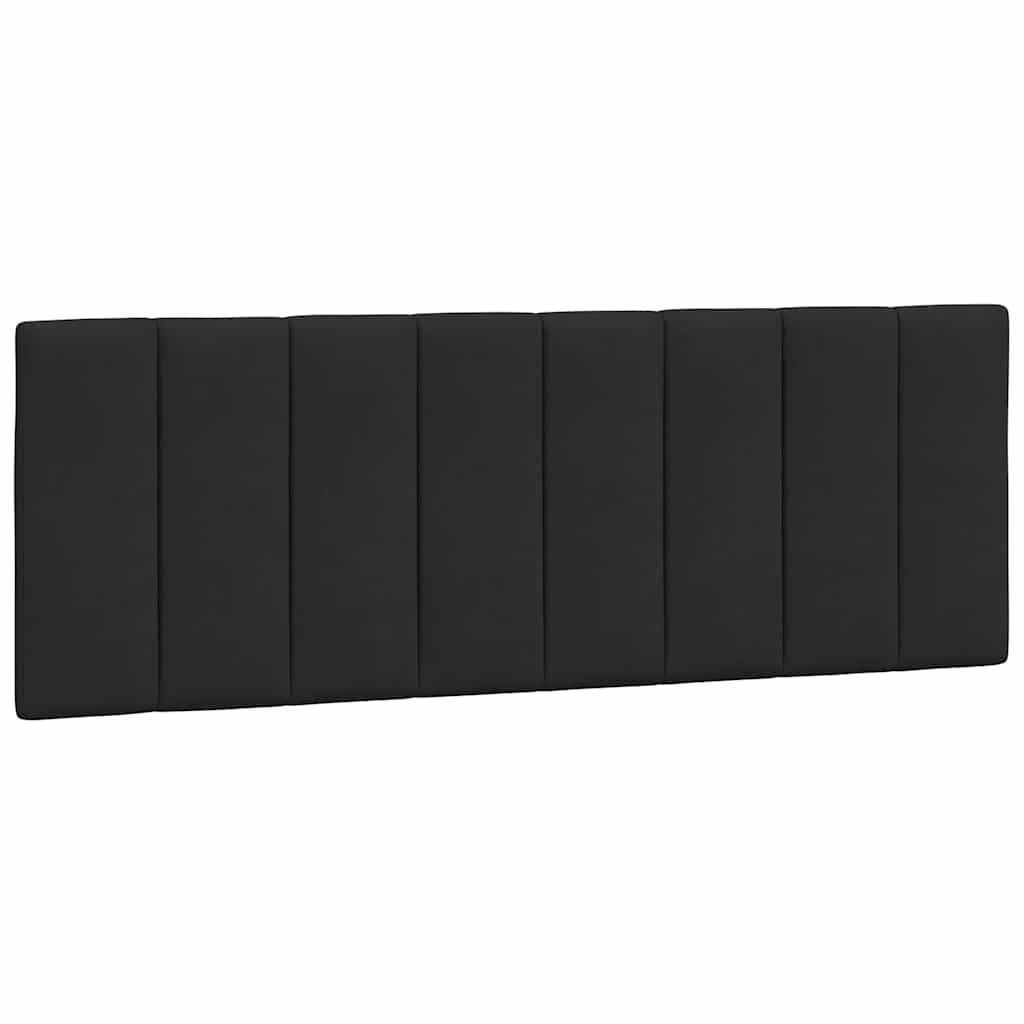 Vidaxl hoofdbordkussen hanko 120 cm fluweel zwart