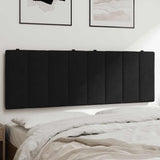 Vidaxl hoofdbordkussen hanko 140 cm fluweel zwart