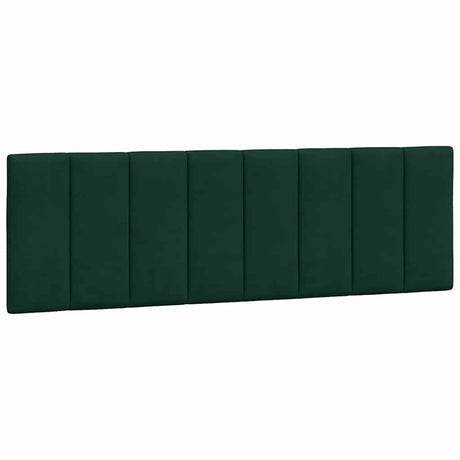 Vidaxl hoofdbordkussen hanko 160 cm fluweel donkergroen